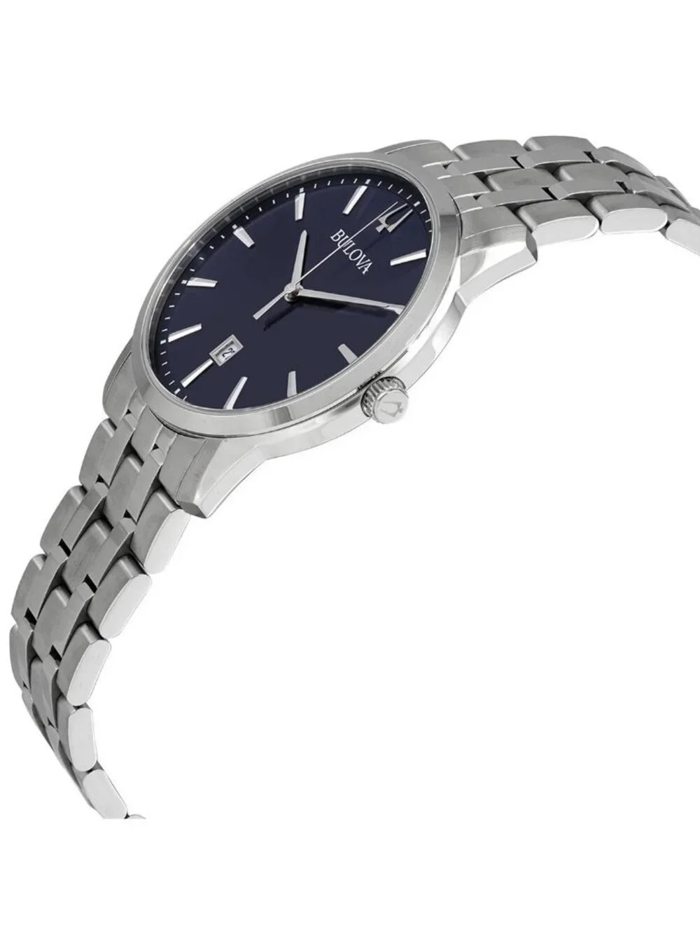 NWT Bulova Sutton Quartz Blue Dial Men's Watch